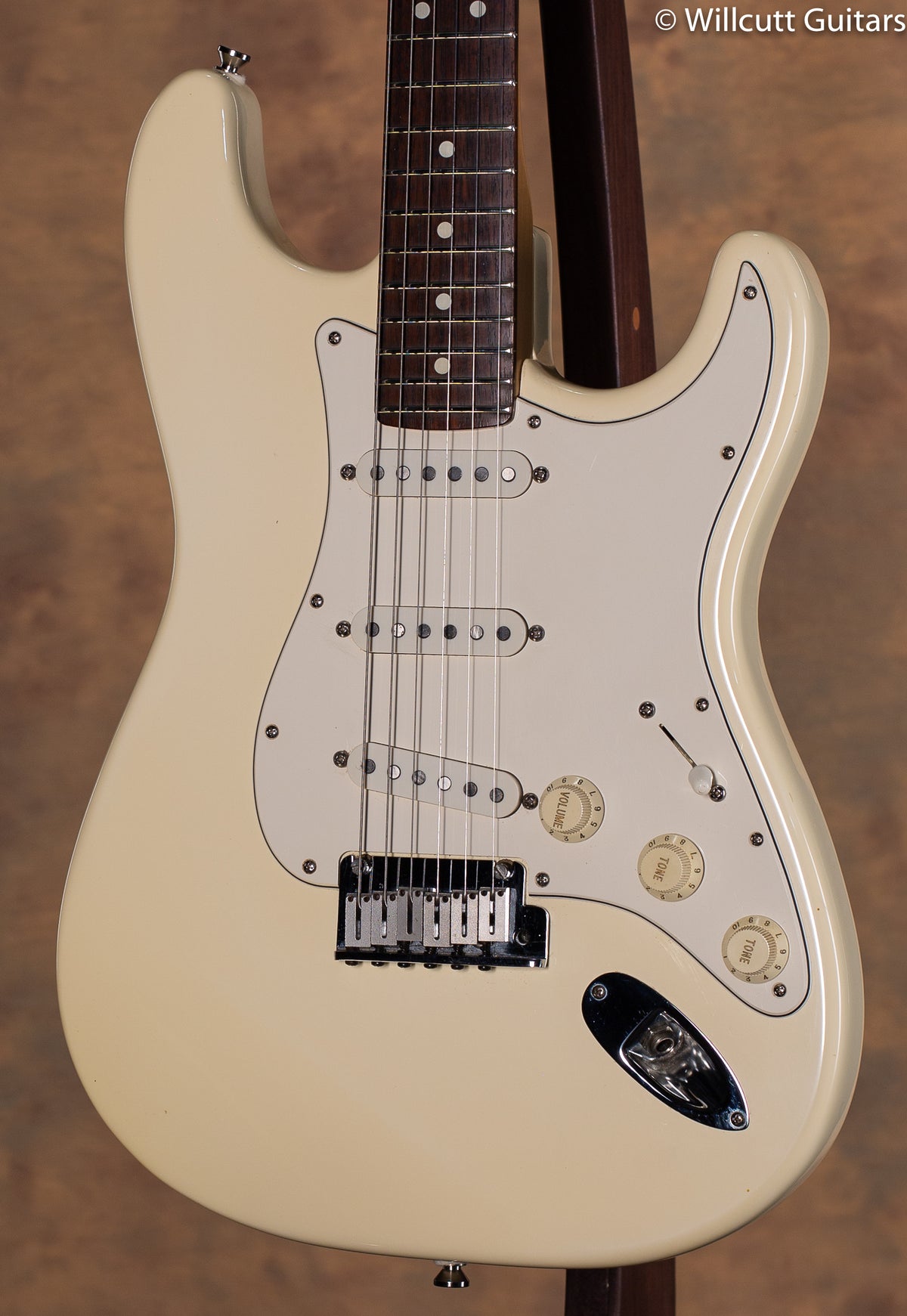 Fender American Standard Stratocaster Olympic White Matching Headstock USED