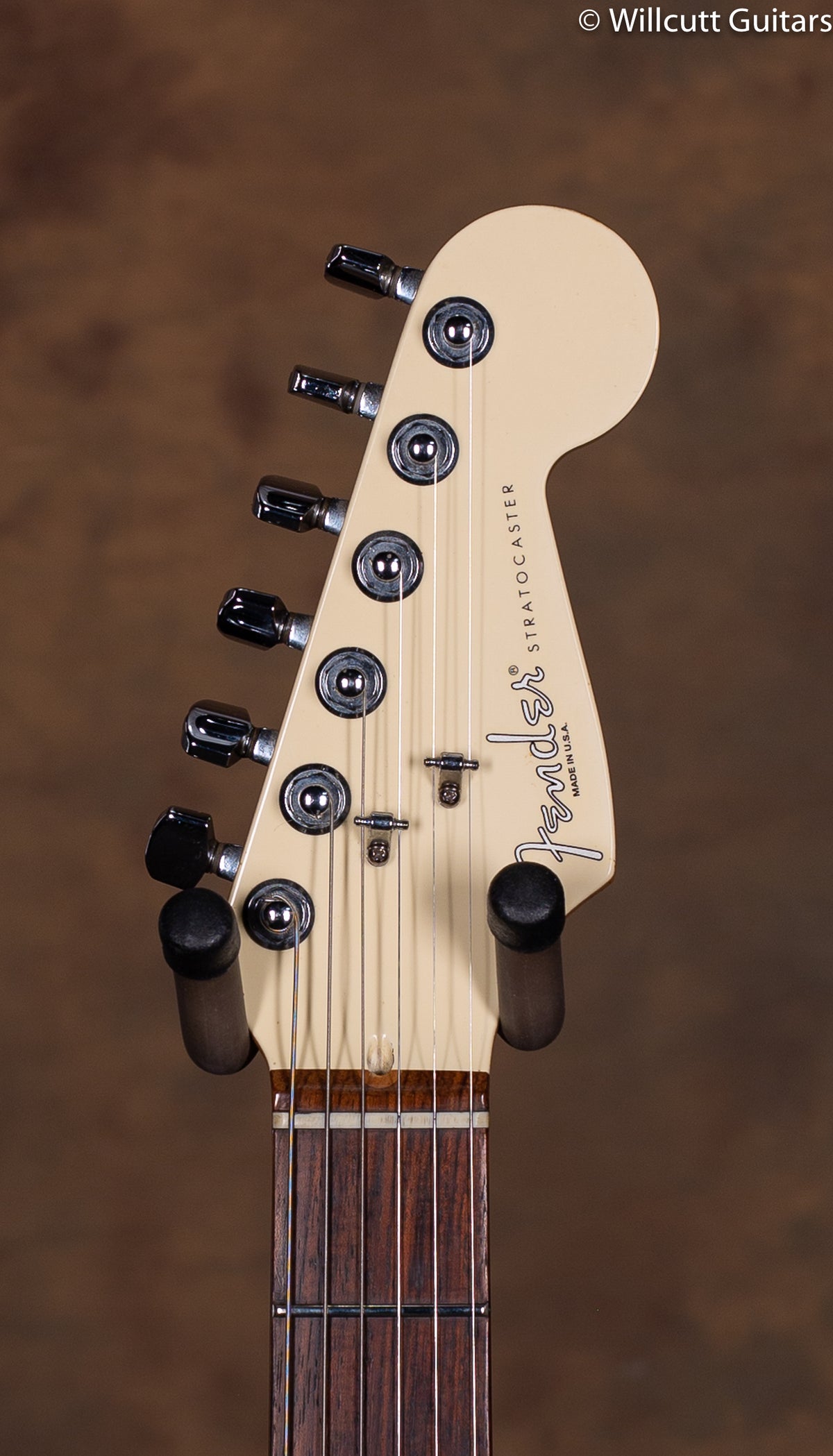 Fender American Standard Stratocaster Olympic White Matching Headstock USED