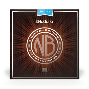 D'Addario NB1253  12-53 Light, Nickel Bronze