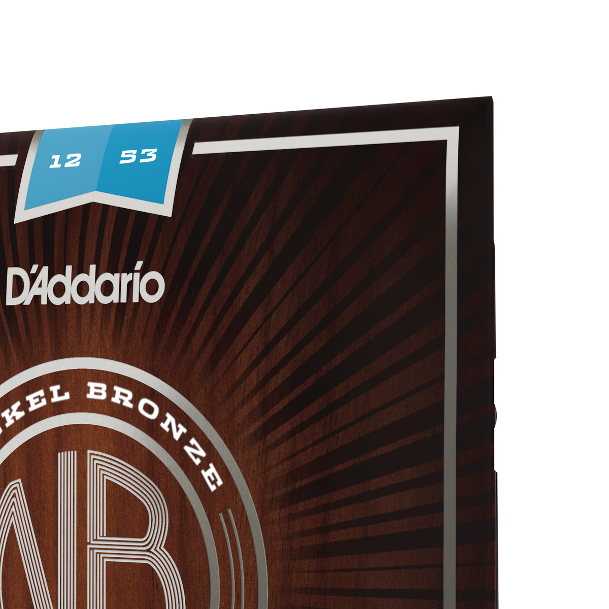 D'Addario NB1253  12-53 Light, Nickel Bronze