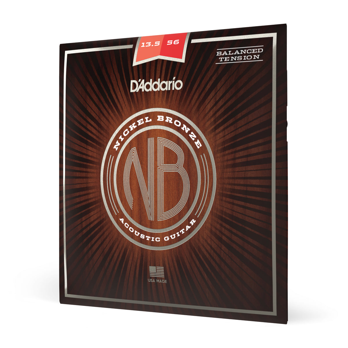 D'Addario NB13556BT 13.5-56 Medium, Balanced Tension, Nickel Bronze