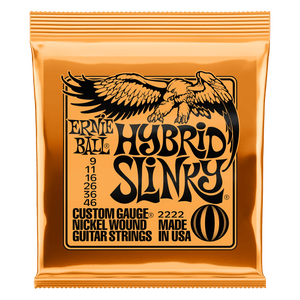 Ernie Ball Hybrid Slinky Nickel Wound Electric Guitar Strings - 9-46 Gauge