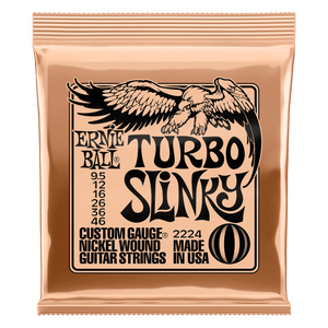 Ernie Ball Turbo Slinky Nickel Wound Electric Guitar Strings - 9.5-46 Gauge