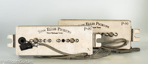 Ron Ellis Pickups 50P P90s - Blk Dogear Set