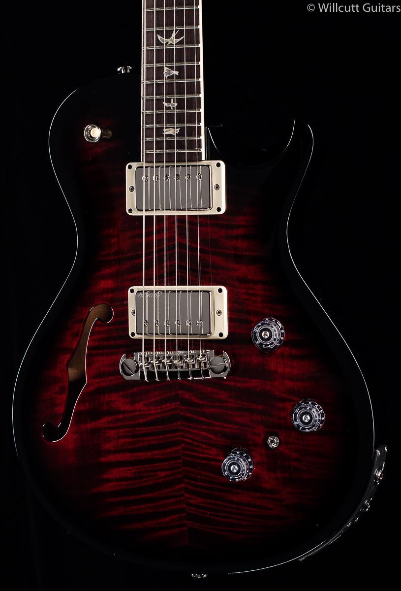PRS P245 Semi-Hollow Fire Red Burst (759)