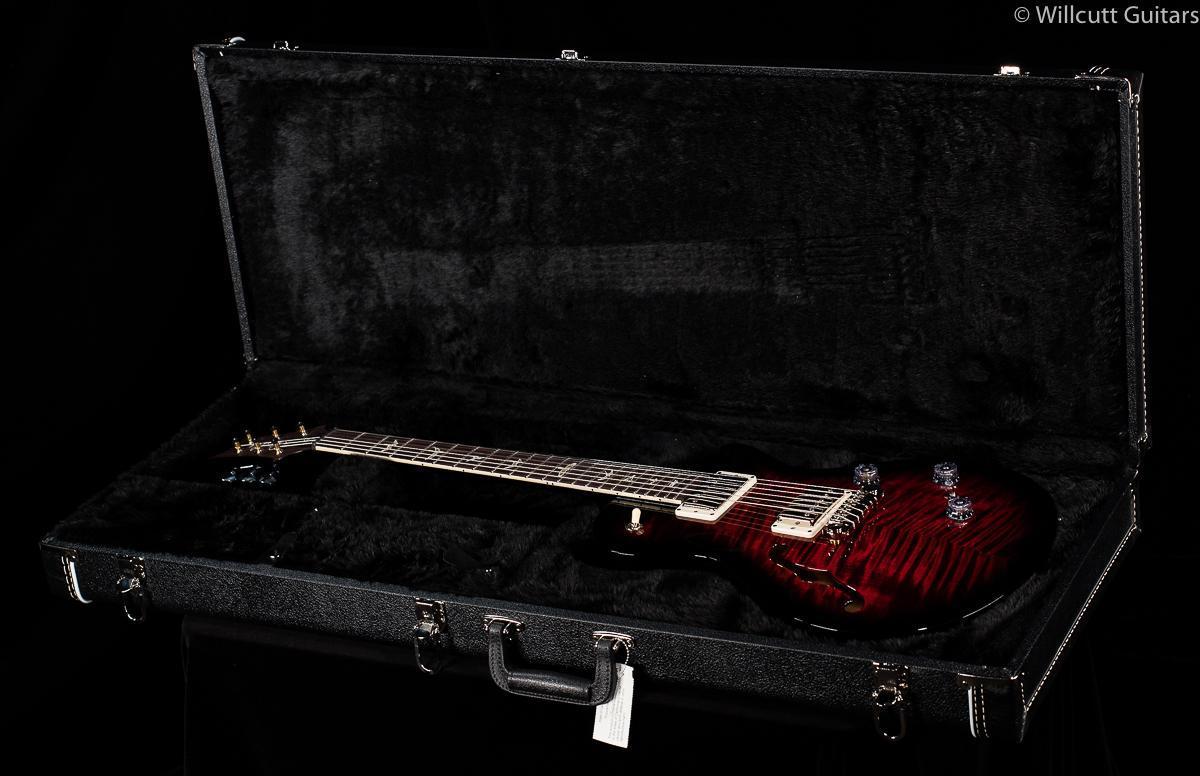 PRS P245 Semi-Hollow Fire Red Burst (759)