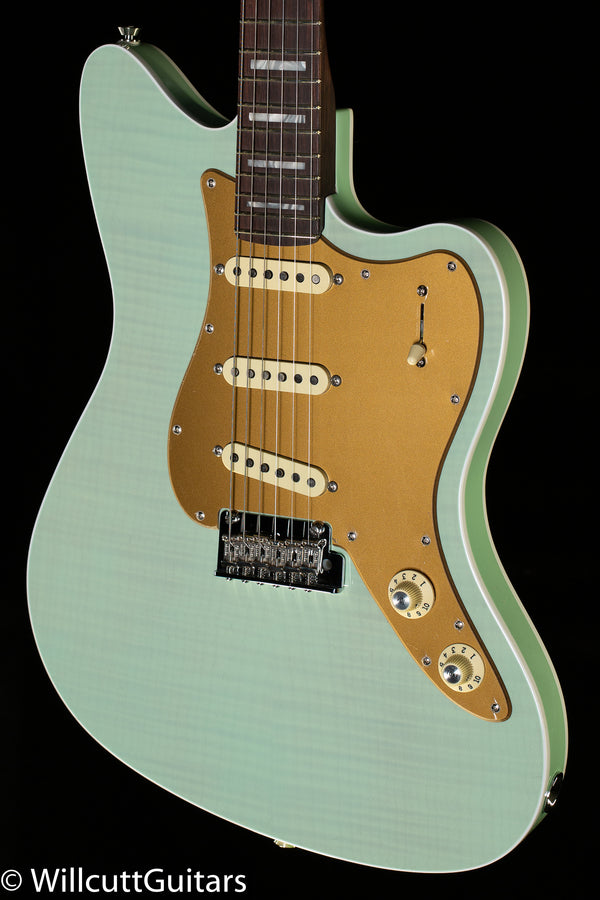 Fender Parallel Universe Volume II Strat Jazz Deluxe Transparent