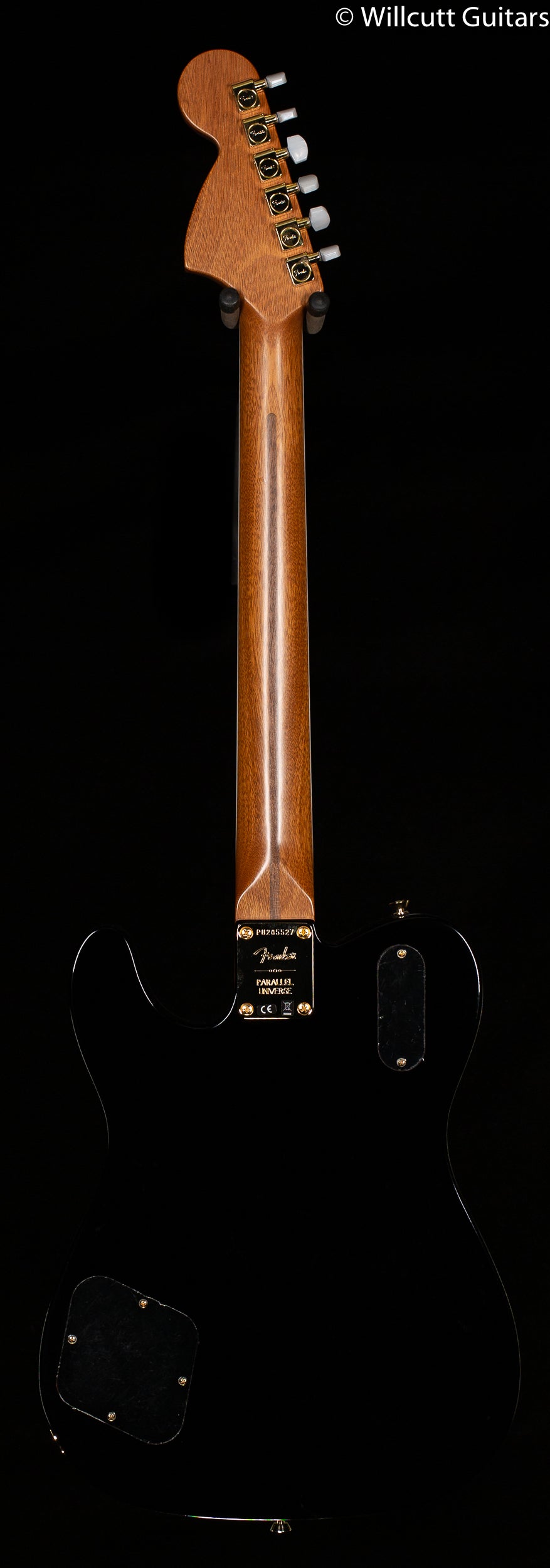 Fender Parallel Universe Volume II Troublemaker Tele Deluxe with Bigsby Ebony Fingerboard Black