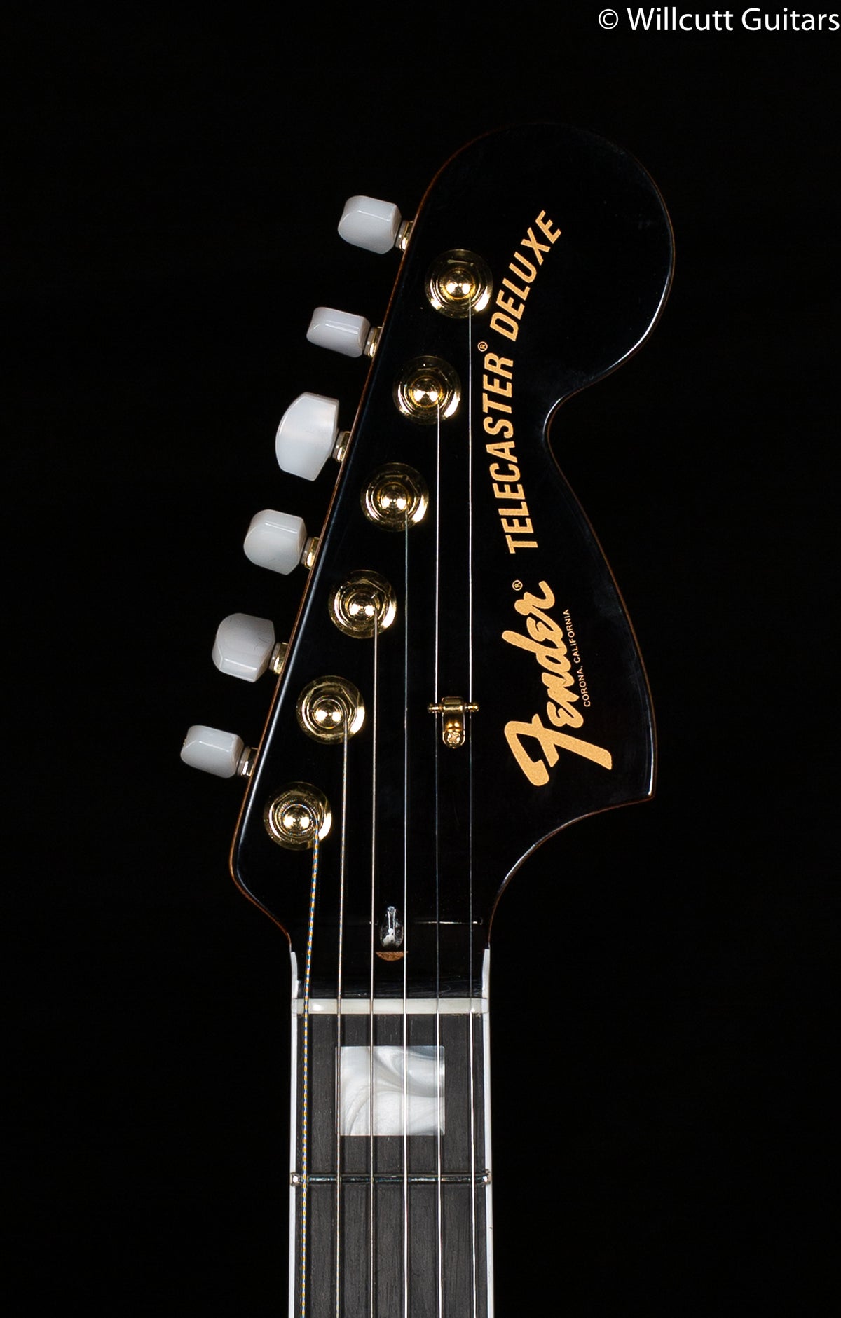 Fender Parallel Universe Volume II Troublemaker Tele Deluxe with Bigsby Ebony Fingerboard Black
