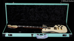 Fender Parallel Universe Volume II Troublemaker Tele Deluxe, Ebony Fingerboard, Olympic White (547)
