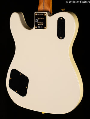 Fender Parallel Universe Volume II Troublemaker Tele Deluxe, Ebony Fingerboard, Olympic White (597)