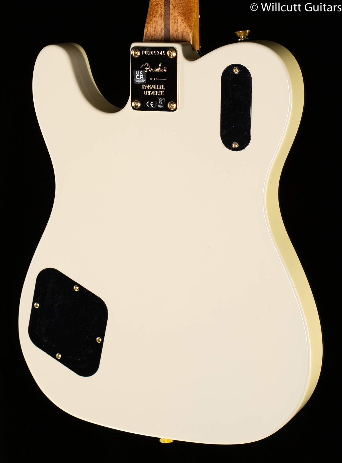 Fender Parallel Universe Volume II Troublemaker Telecaster Deluxe Olympic White (745)