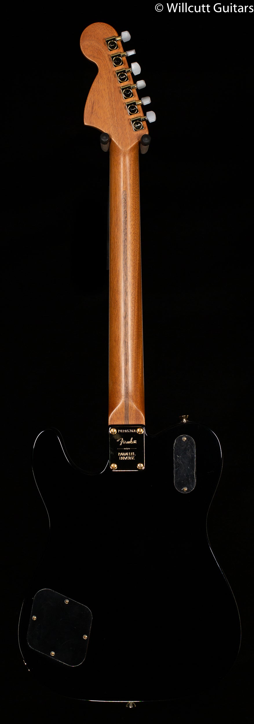 Fender Parallel Universe Volume II Troublemaker Tele Deluxe with Bigsby Ebony Fingerboard Black