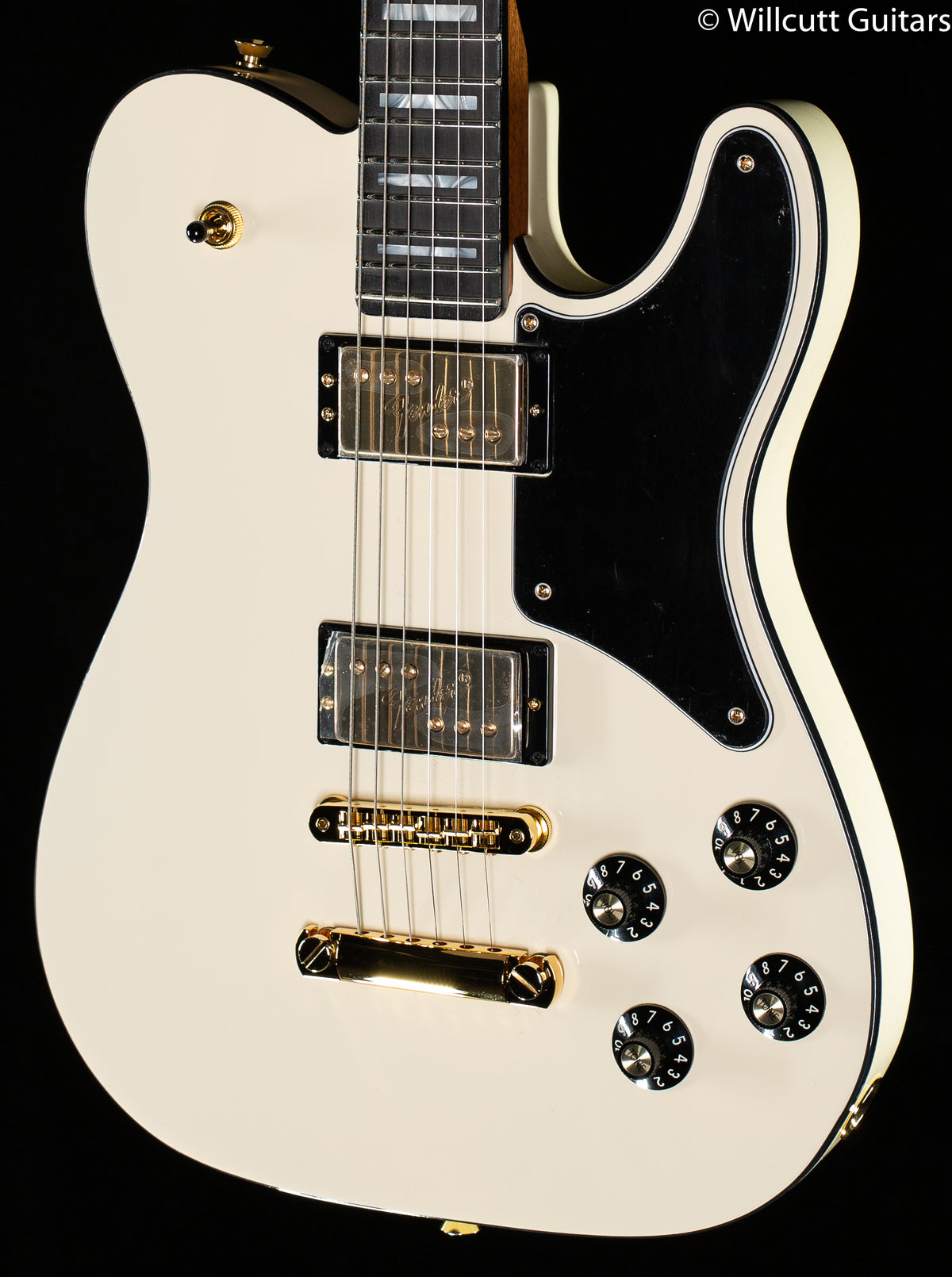 Fender Parallel Universe Volume II Troublemaker Tele Custom Olympic White