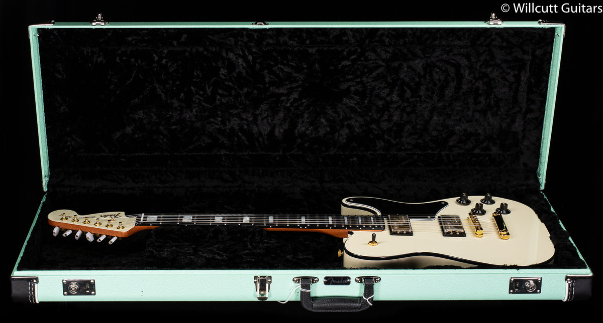 Fender Parallel Universe Volume II Troublemaker Tele Custom Olympic White