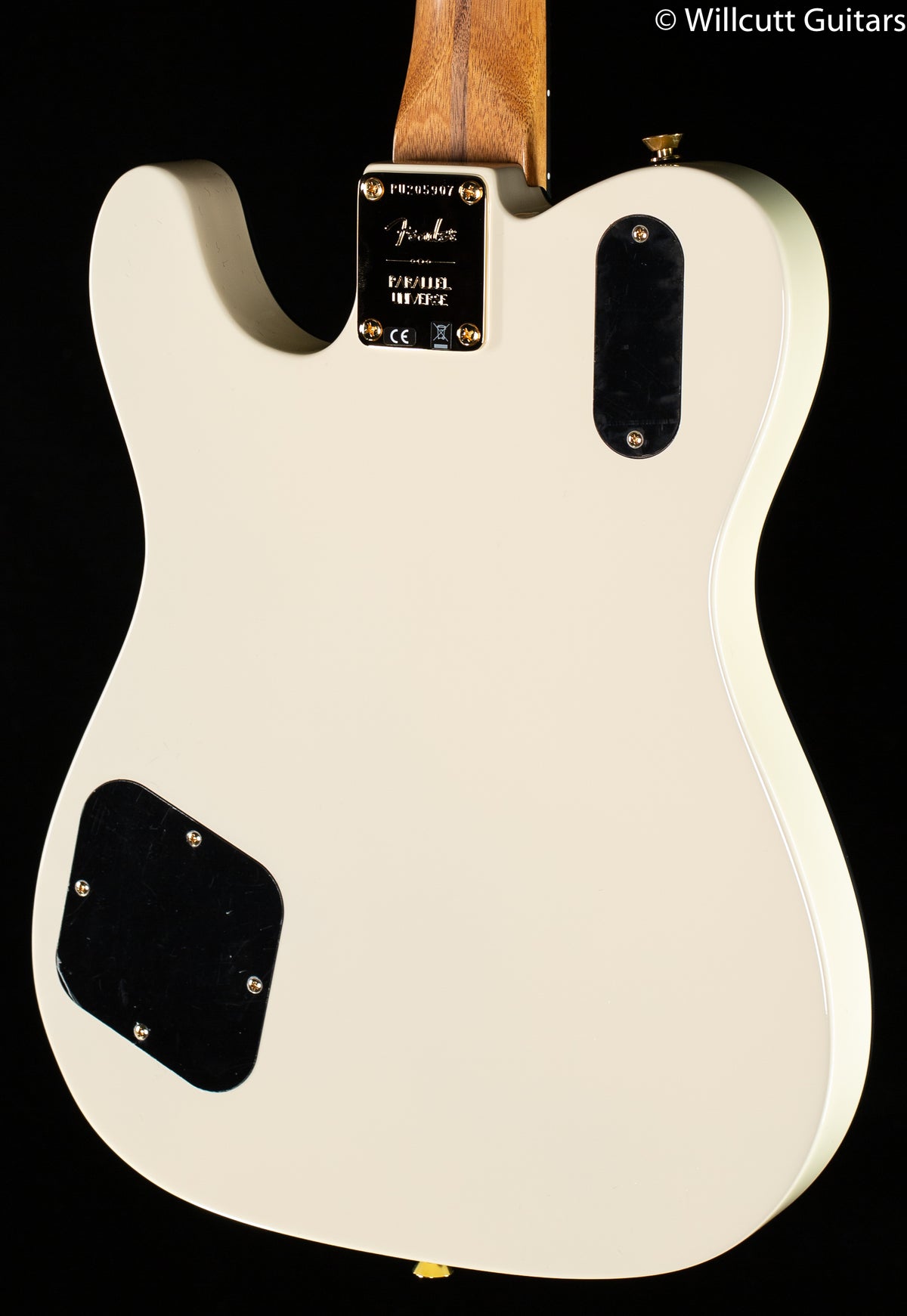 Fender Parallel Universe Volume II Troublemaker Tele Custom Olympic White