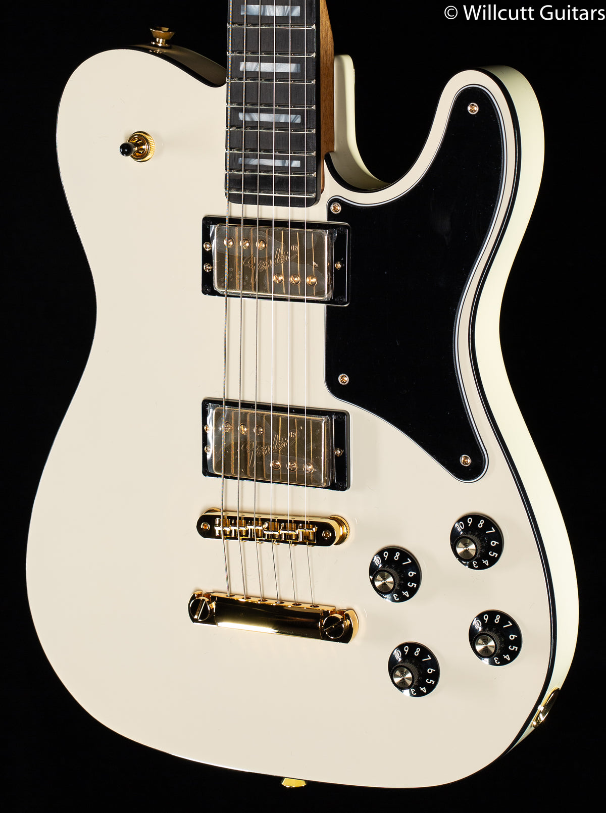 Fender Parallel Universe Volume II Troublemaker Tele Custom Olympic White