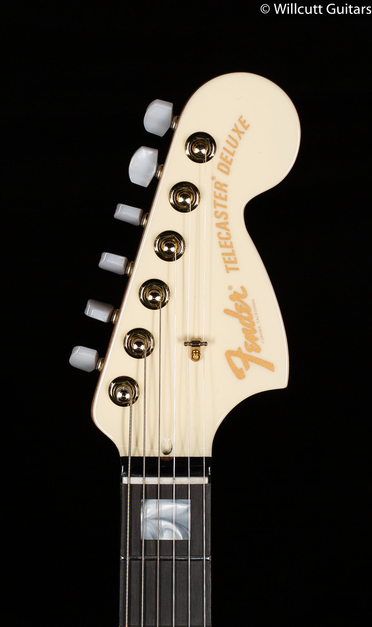 Fender Parallel Universe Volume II Troublemaker Tele Custom Olympic White