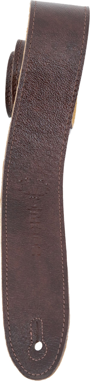 Martin Strap, Italian Leather, Suede Back, Brown