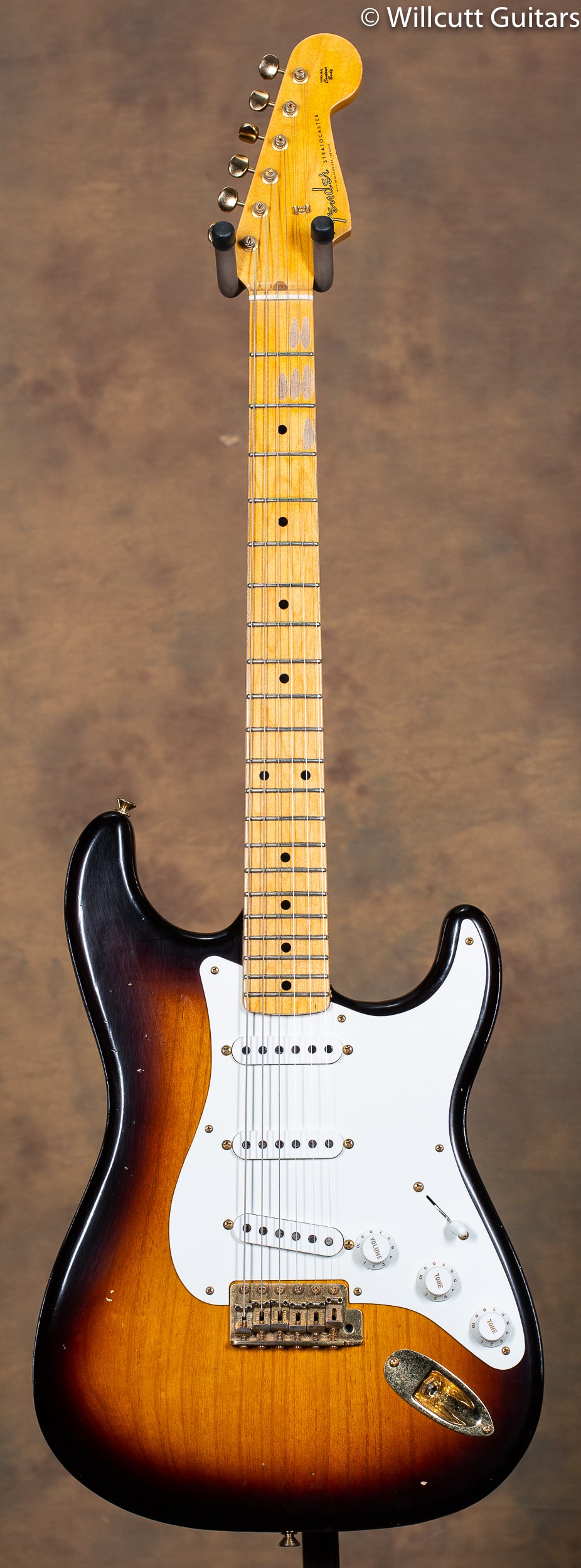 Fender Custom Shop '57 "Refin" Strat 2-Tone Sunburst Willcutt Limited USED