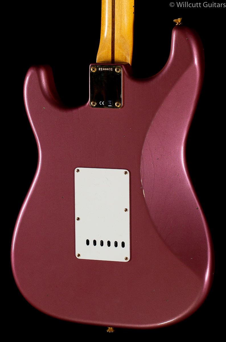 Fender Custom Shop &#39;57 &quot;Refin&quot; Strat Burgundy Mist Willcutt Limited
