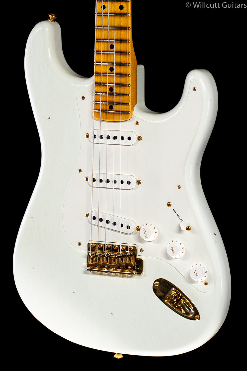 Fender Custom Shop '57 "Refin" Strat Olympic White Willcutt Limited