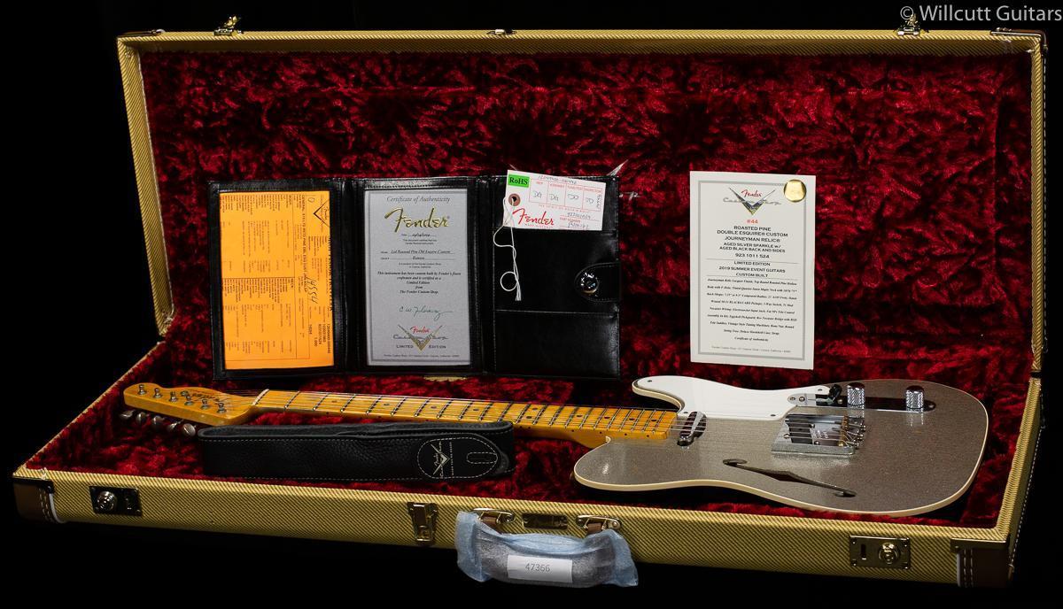 Fender Custom Shop Roasted Pine Double Esquire Custom Thinline