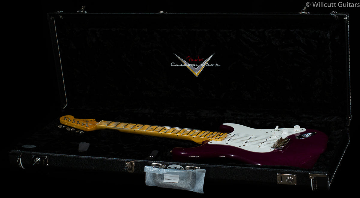 Fender Custom Shop Willcutt Big Neck Stratocaster Journeyman Relic Purple Trans