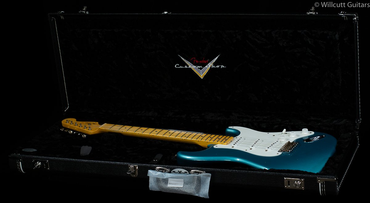 Fender Custom Shop Willcutt Big Neck Stratocaster Journeyman Relic Teal Green Metallic