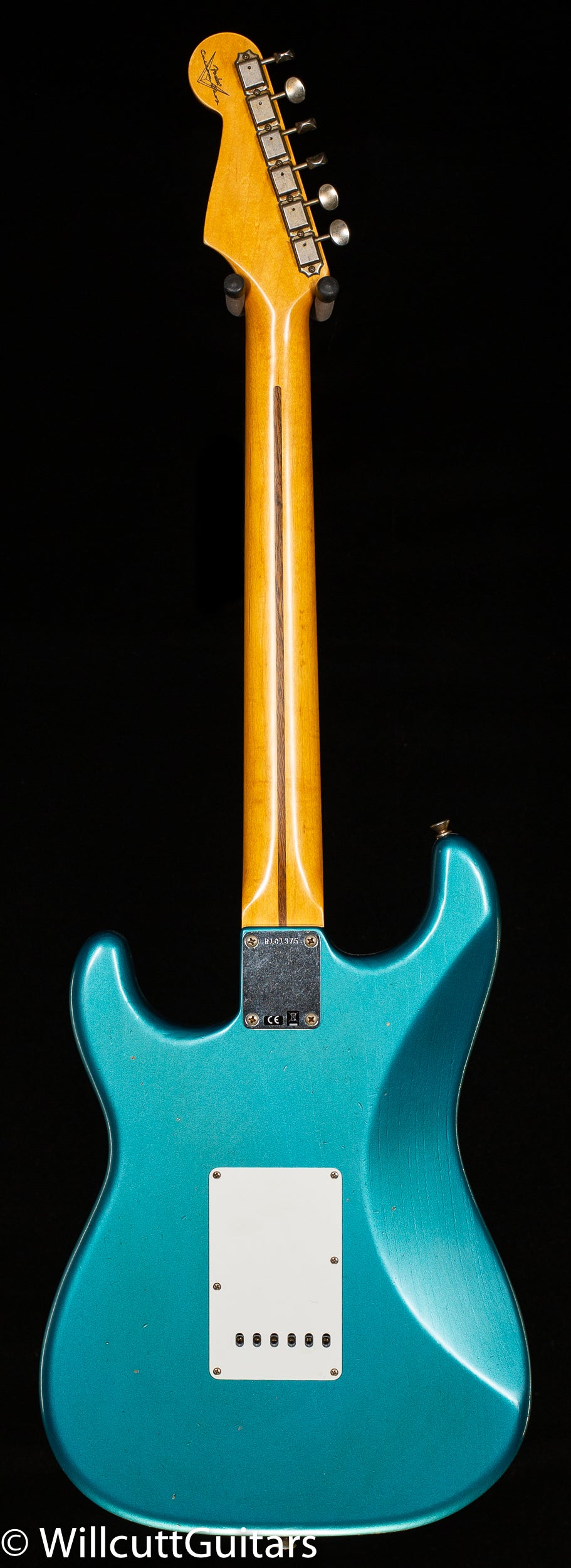 Fender Custom Shop Willcutt Big Neck Stratocaster Journeyman Relic Teal Green Metallic