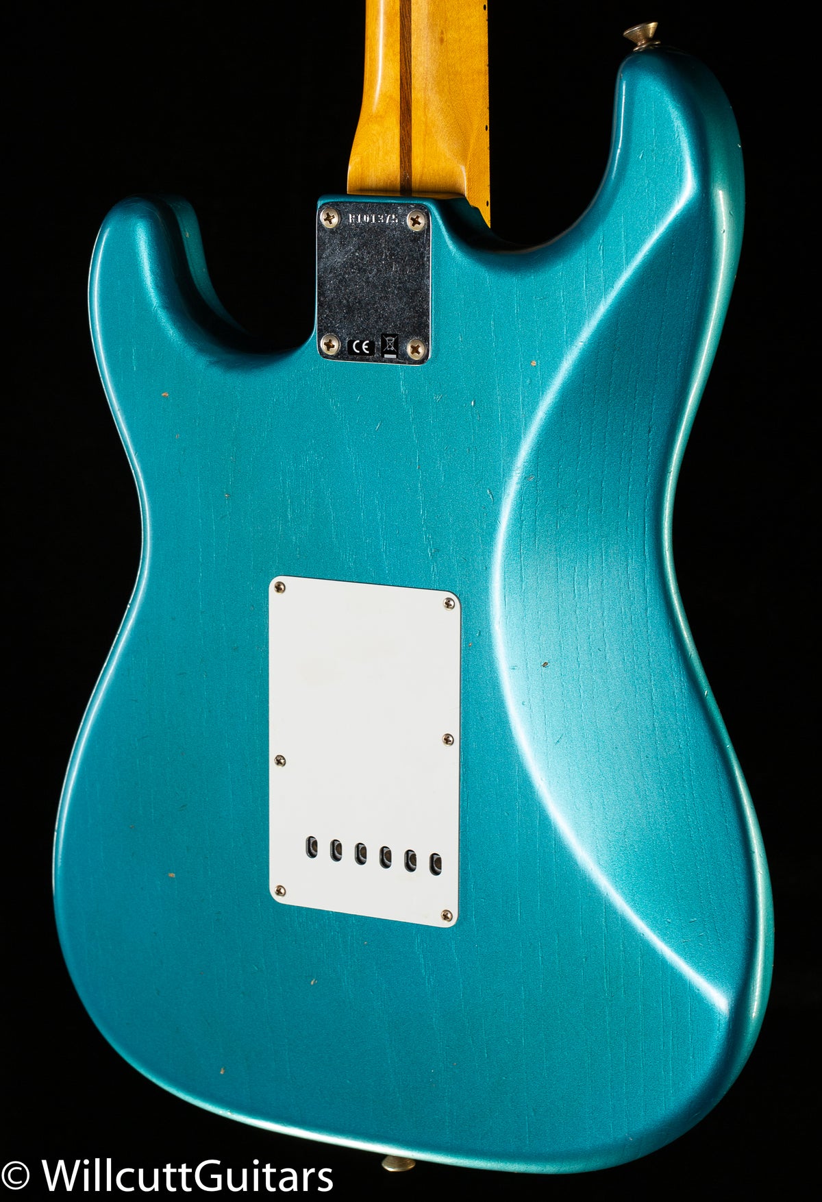 Fender Custom Shop Willcutt Big Neck Stratocaster Journeyman Relic Teal Green Metallic