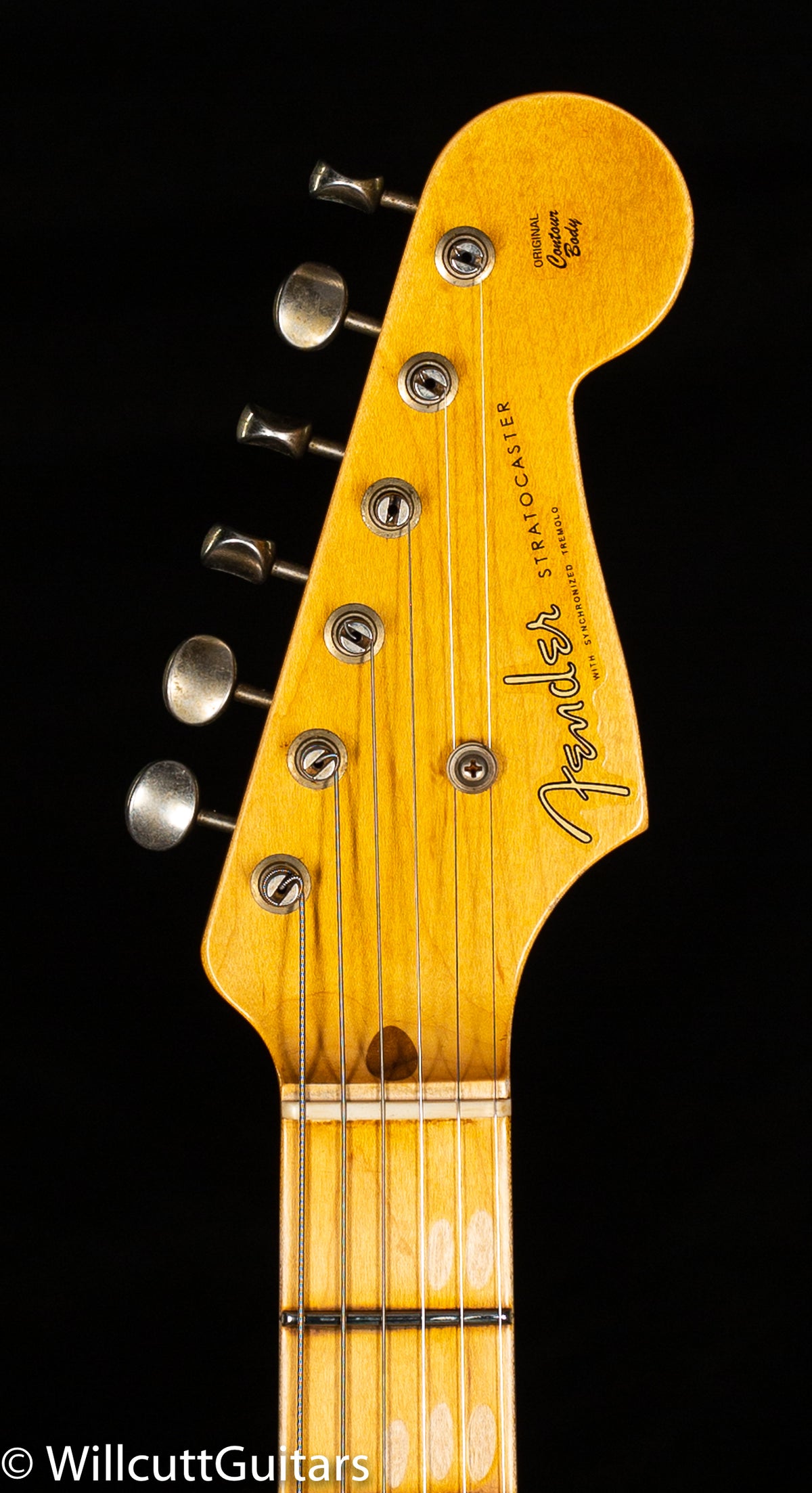 Fender Custom Shop Willcutt Big Neck Stratocaster Journeyman Relic Teal Green Metallic