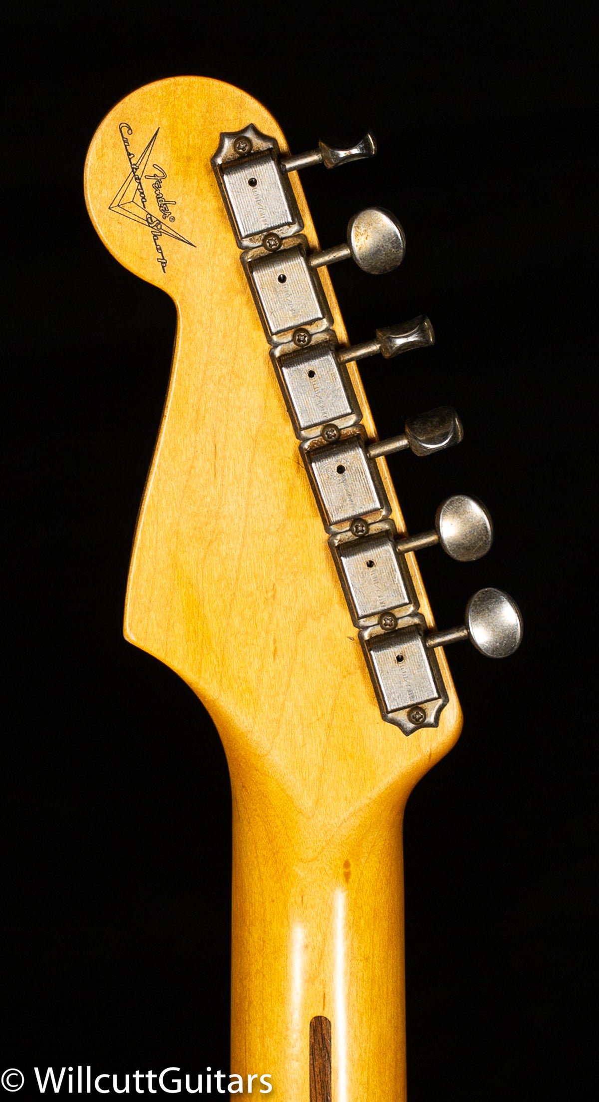 Fender Custom Shop Willcutt Big Neck Stratocaster Journeyman Relic Teal Green Metallic