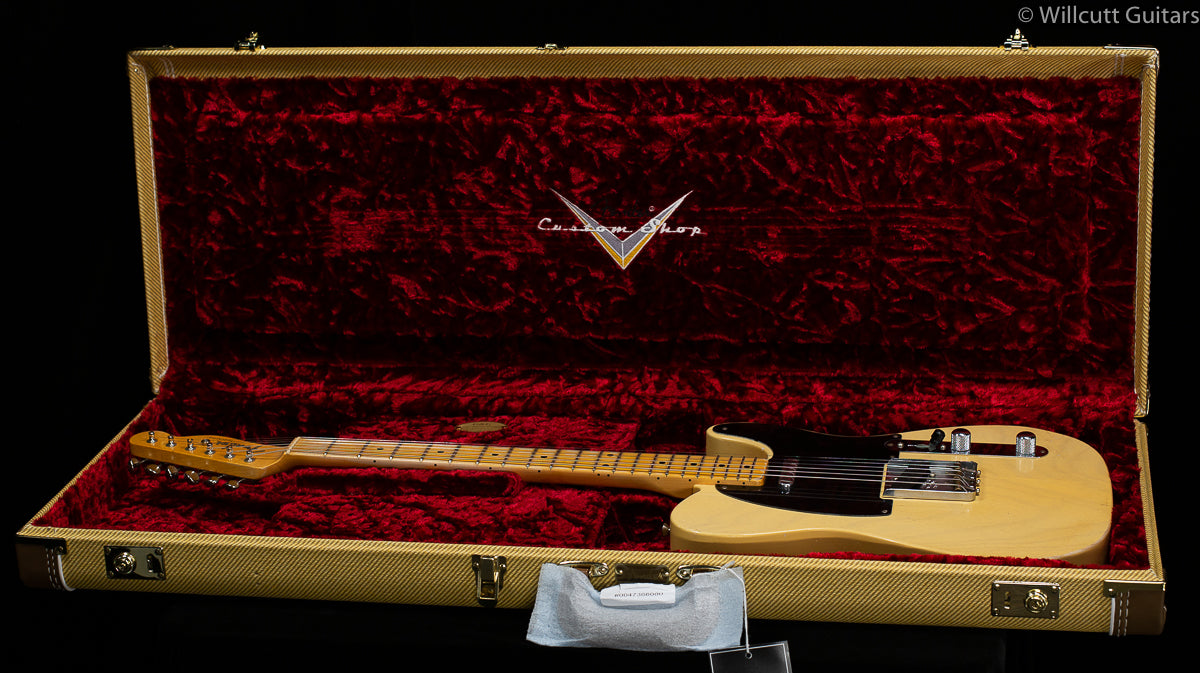 Fender Custom Shop Masterbuilt Dennis Galuszka 4/54 Blackguard Tele Blonde Willcutt Limited