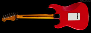 Fender Custom Shop Willcutt Big Neck Stratocaster Journeyman Relic Fiesta Red