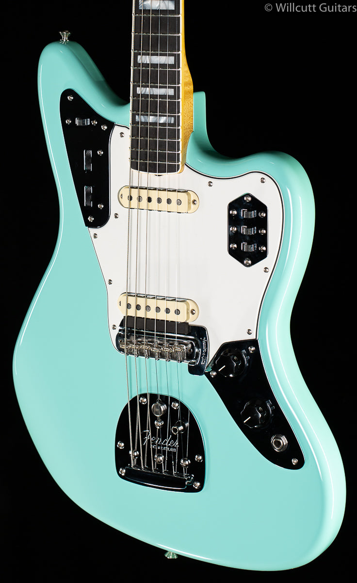 Fender Custom Shop 1965 Jaguar NOS Surf Green Painted Head Cap