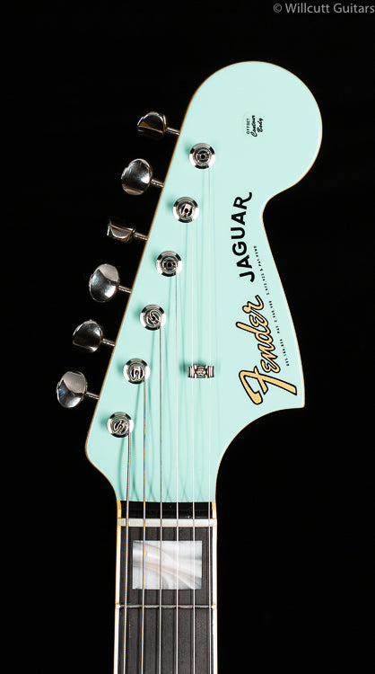 Fender Custom Shop 1965 Jaguar NOS Surf Green Painted Head Cap