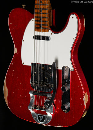 Fender Custom Shop LTD '69 Roasted Telecaster Bigsby Aged Candy Apple Red