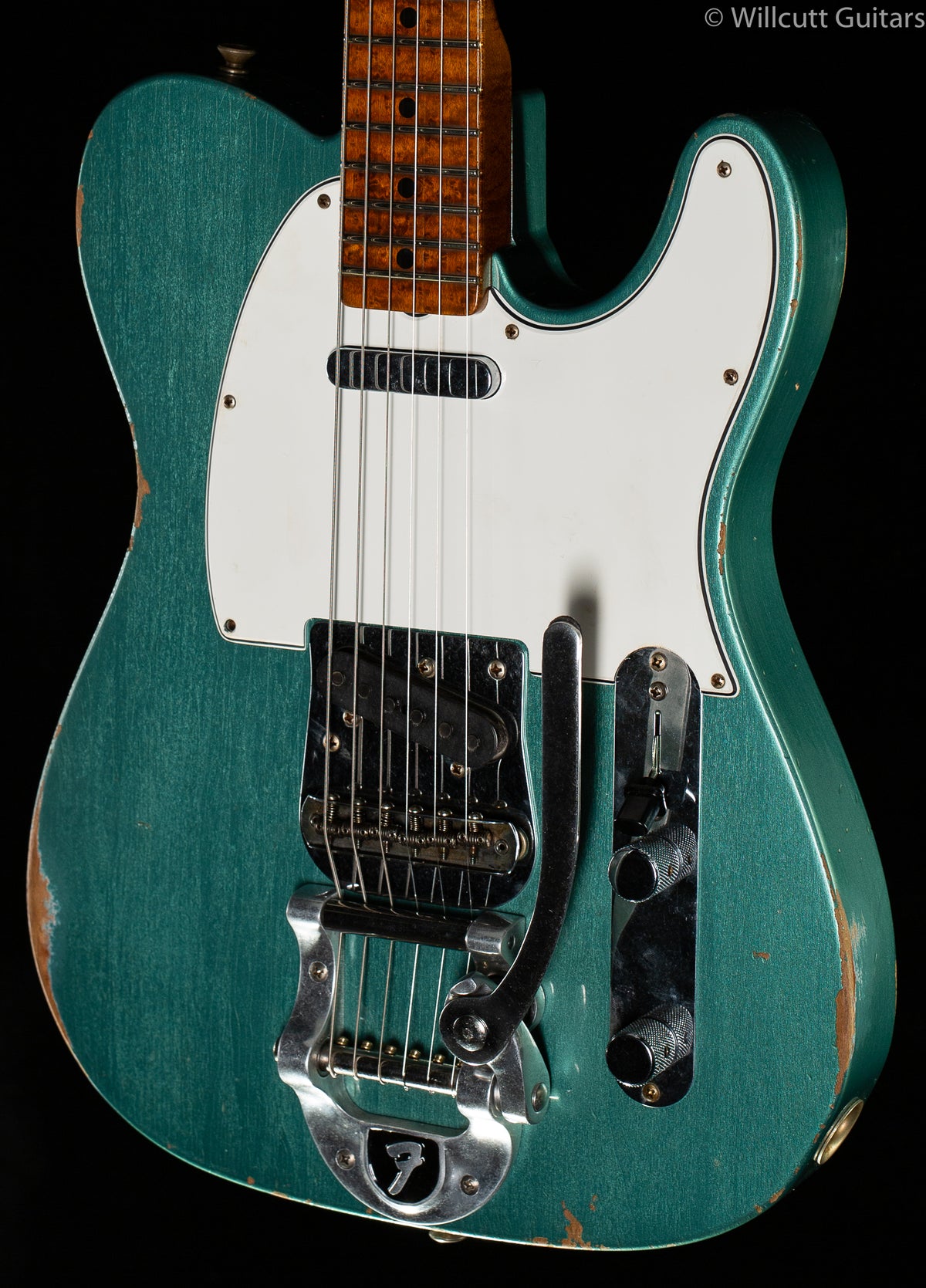 Fender Custom Shop LTD '69 Roasted Telecaster Bigsby Faded Aged Sherwood Green