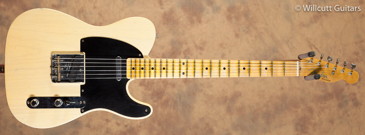 Fender Custom Shop 4/54 Blackguard Tele Blonde Willcutt Limited 10/56 &quot;V&quot; (368)