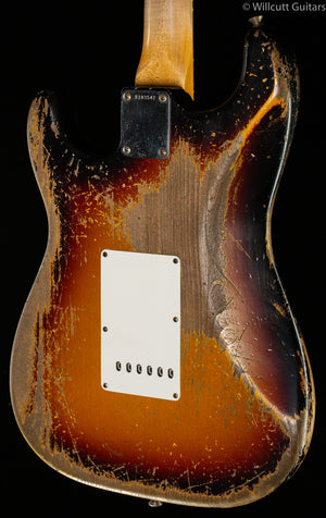 Fender Custom Shop Masterbuilt Kyle McMillin 1959 Stratocaster Super Heavy Relic 3-Tone Sunburst Brazilian Rosewood