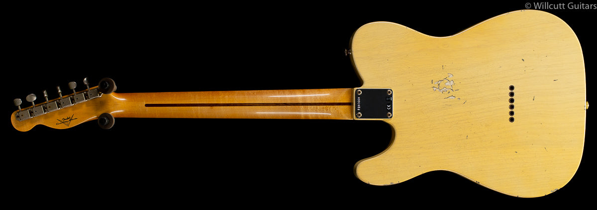 Fender Custom Shop 4/54 Blackguard Tele Blonde Willcutt Limited 57 Soft "V"