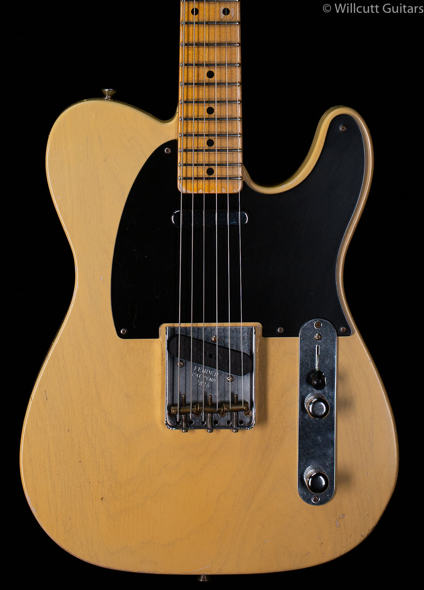 Fender Custom Shop Masterbuilt Dennis Galuszka 4/54 Blackguard Tele Blonde Willcutt Limited