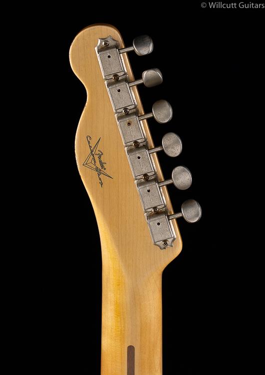 Fender Custom Shop 4/54 Blackguard Tele Blonde Willcutt Limited Original Neck Carve