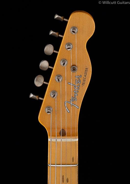 Fender Custom Shop 4/54 Blackguard Tele Blonde Willcutt Limited Original Neck Carve