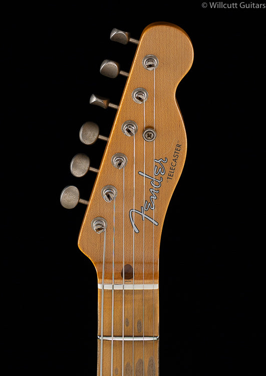 Fender Custom Shop 4/54 Blackguard Tele Blonde Willcutt Limited Original Neck Carve
