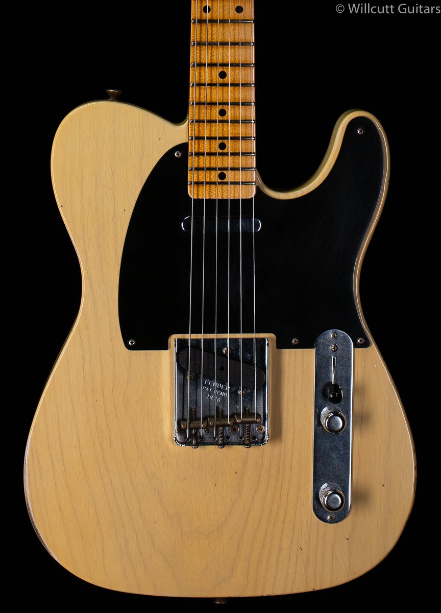 Fender Custom Shop 4/54 Blackguard Tele Blonde Willcutt Limited 