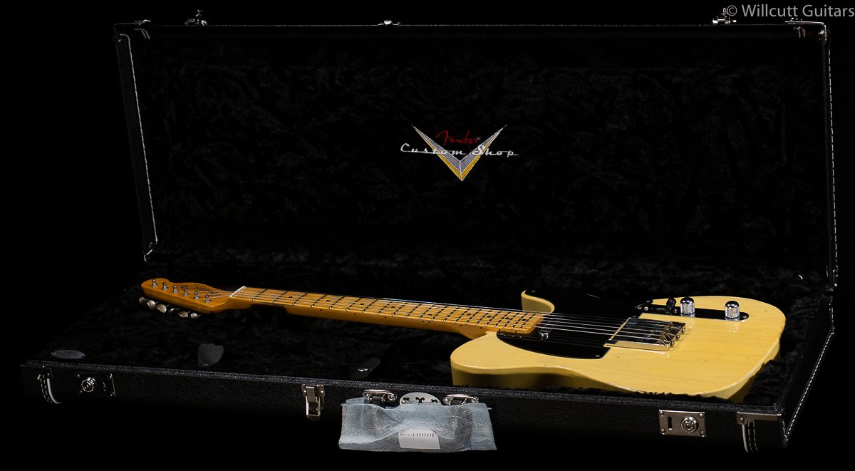 Fender Custom Shop 4/54 Blackguard Tele Blonde Willcutt Limited Nocaster &quot;U&quot;