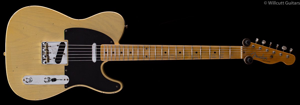 Fender Custom Shop 4/54 Blackguard Tele Blonde Willcutt Limited Nocaster &quot;U&quot;