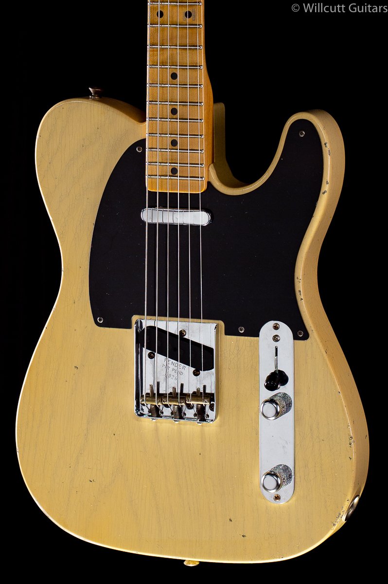 Fender Custom Shop 4/54 Blackguard Tele Blonde Willcutt Limited Nocaster &quot;U&quot;